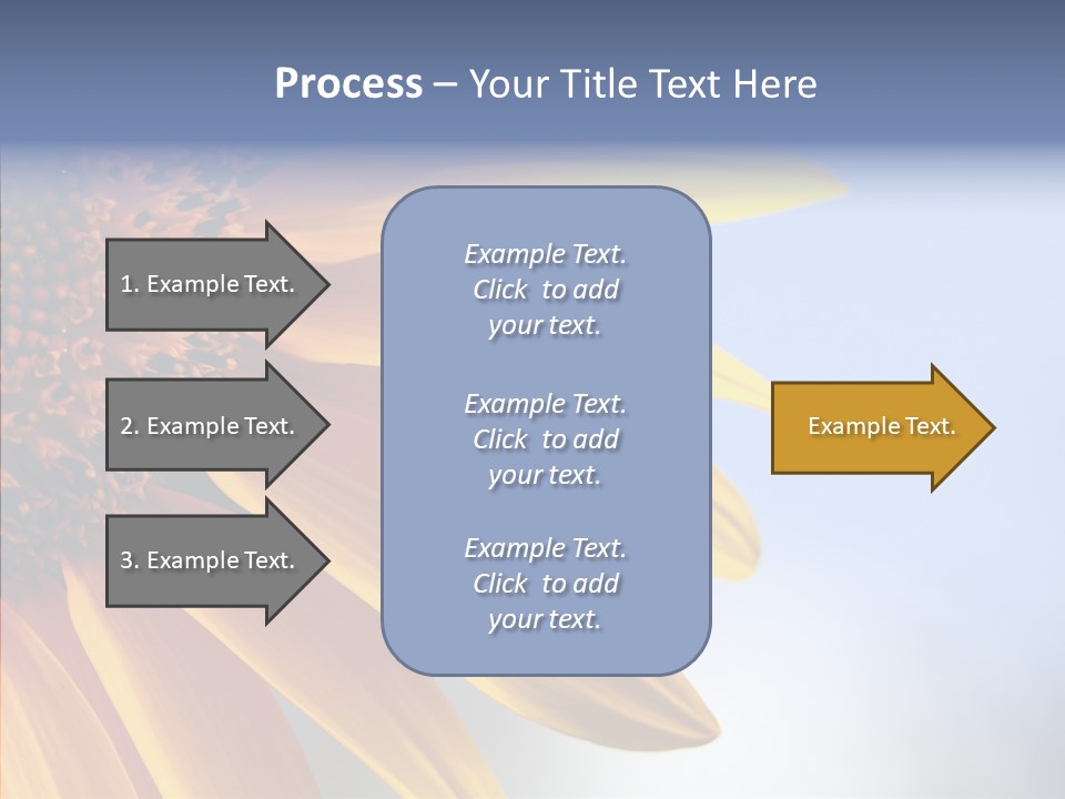 Garden Macro Flora PowerPoint Template