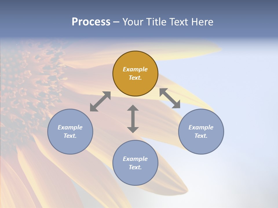 Garden Macro Flora PowerPoint Template