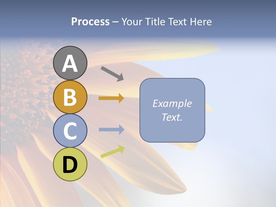 Garden Macro Flora PowerPoint Template