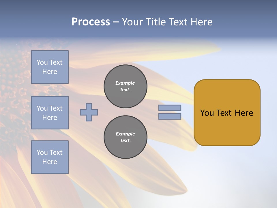 Garden Macro Flora PowerPoint Template
