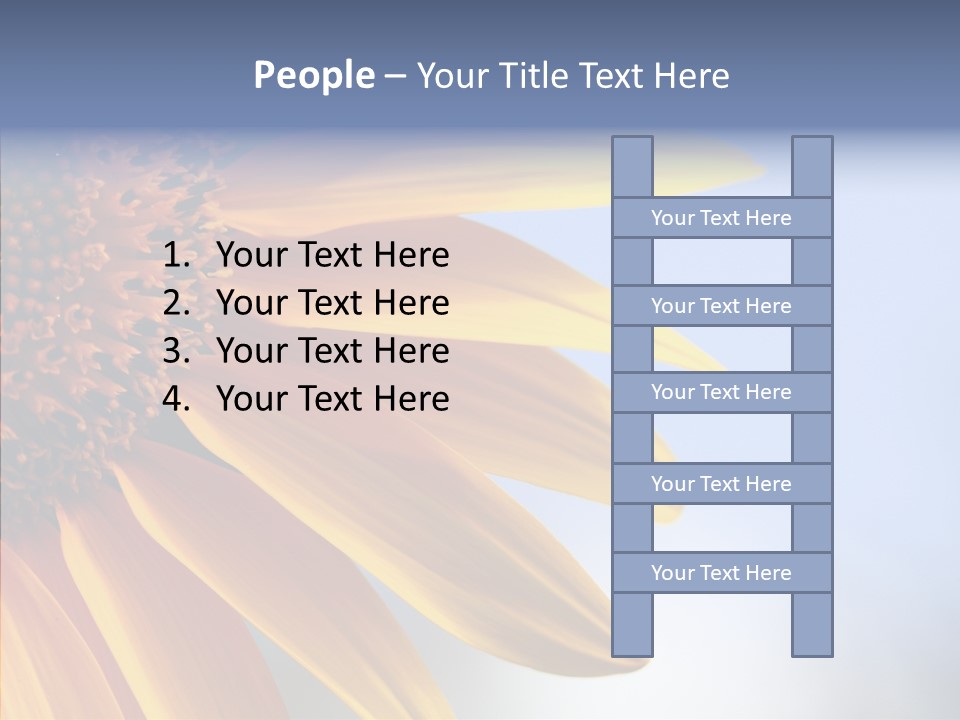 Garden Macro Flora PowerPoint Template