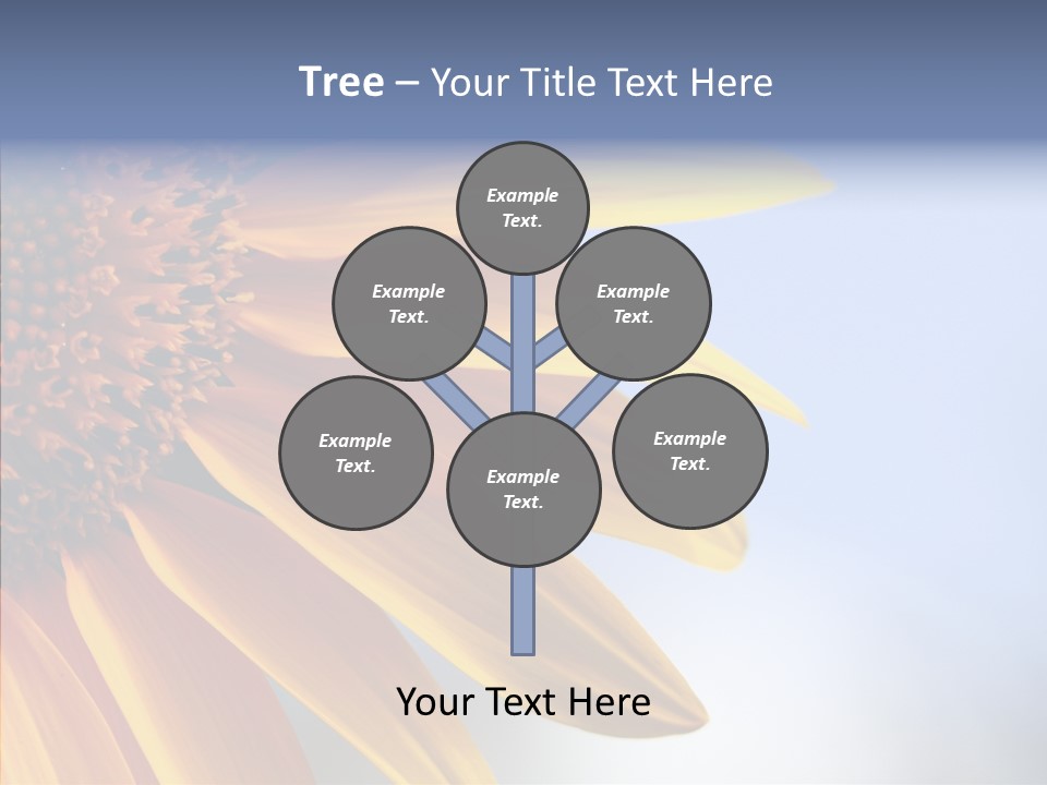 Garden Macro Flora PowerPoint Template