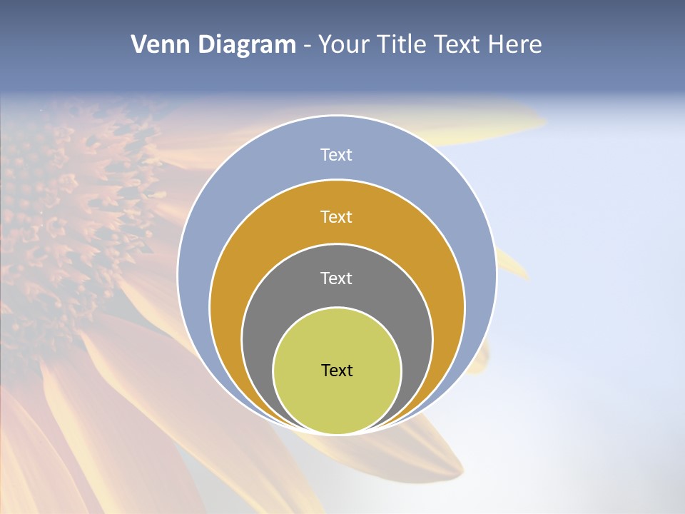 Garden Macro Flora PowerPoint Template