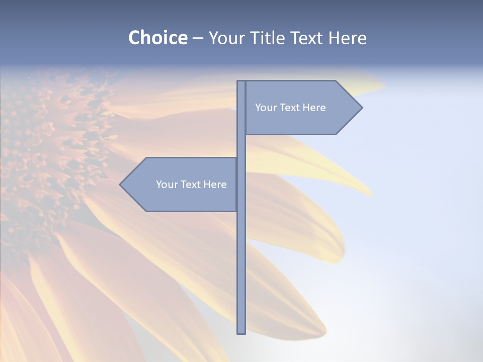 Garden Macro Flora PowerPoint Template