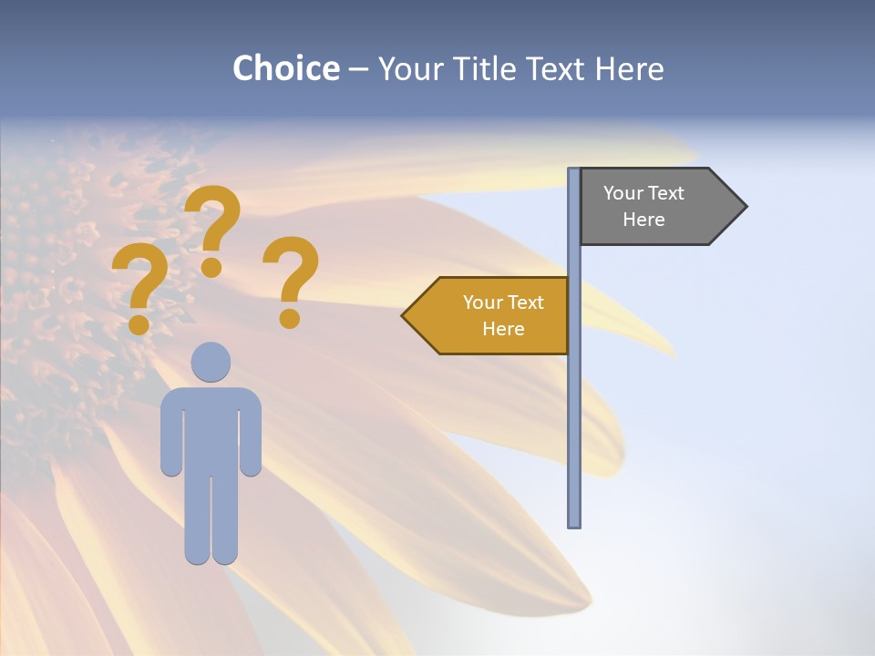 Garden Macro Flora PowerPoint Template