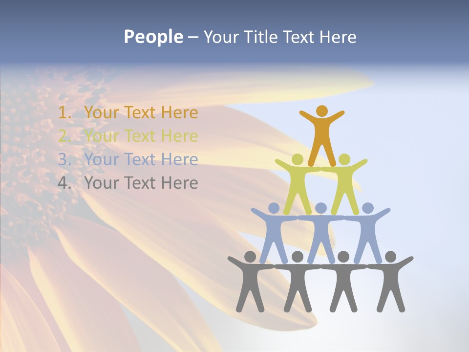 Garden Macro Flora PowerPoint Template