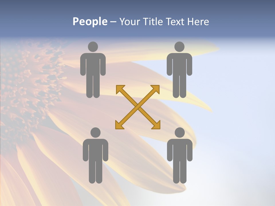 Garden Macro Flora PowerPoint Template