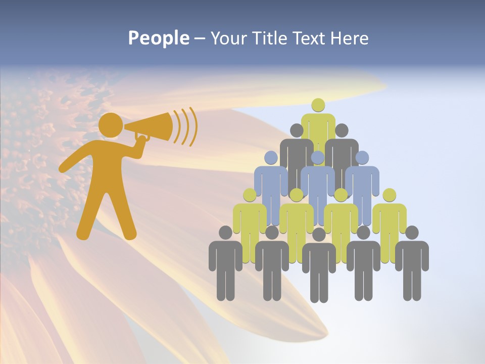 Garden Macro Flora PowerPoint Template