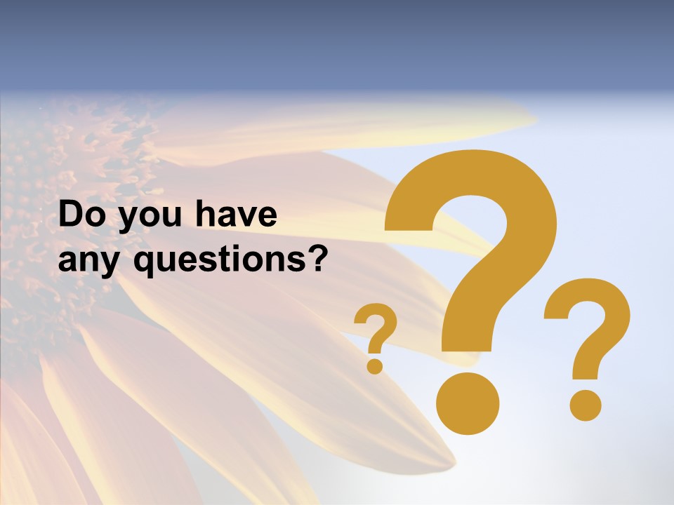 Garden Macro Flora PowerPoint Template