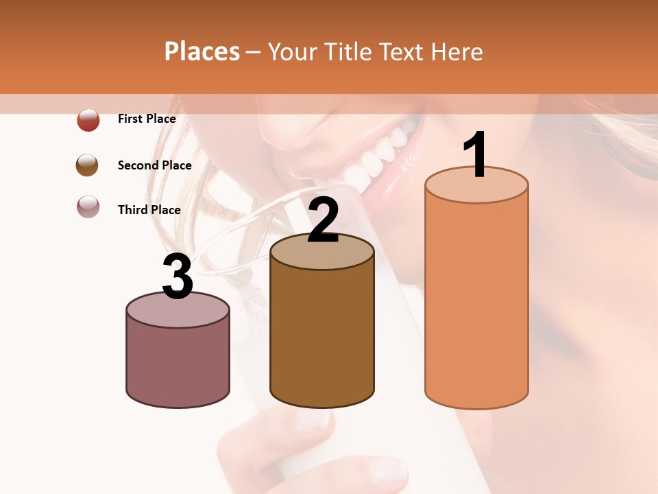 Portrait Healthcare Lady PowerPoint Template