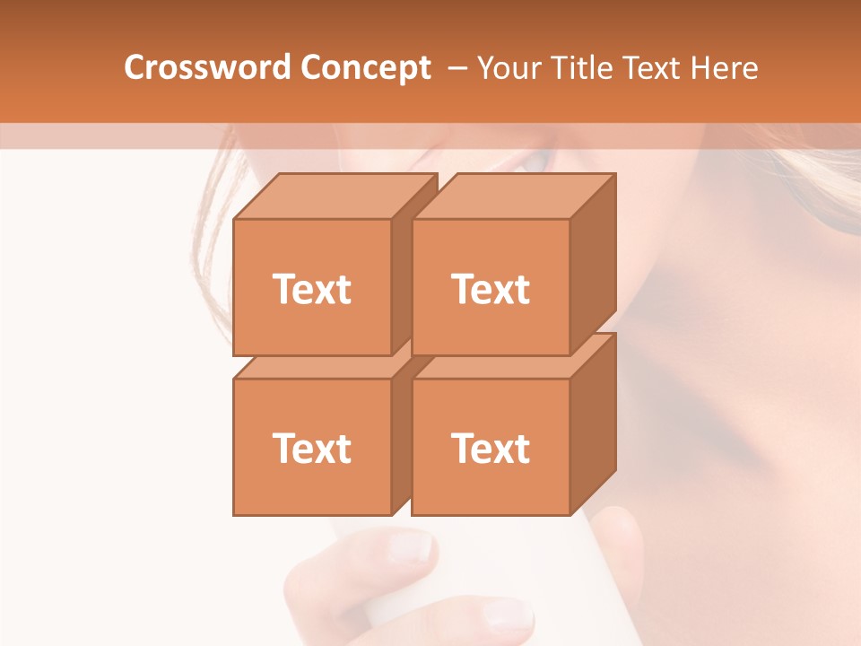 Portrait Healthcare Lady PowerPoint Template