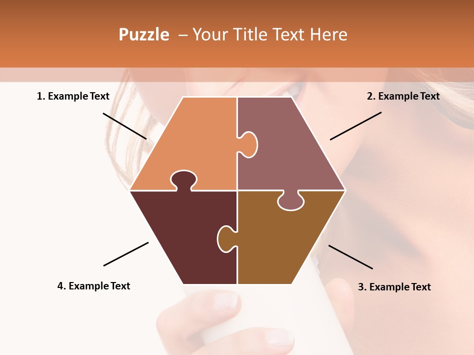 Portrait Healthcare Lady PowerPoint Template