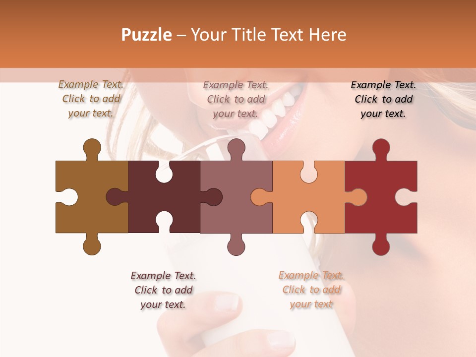 Portrait Healthcare Lady PowerPoint Template