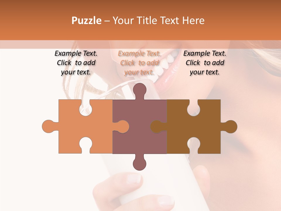 Portrait Healthcare Lady PowerPoint Template