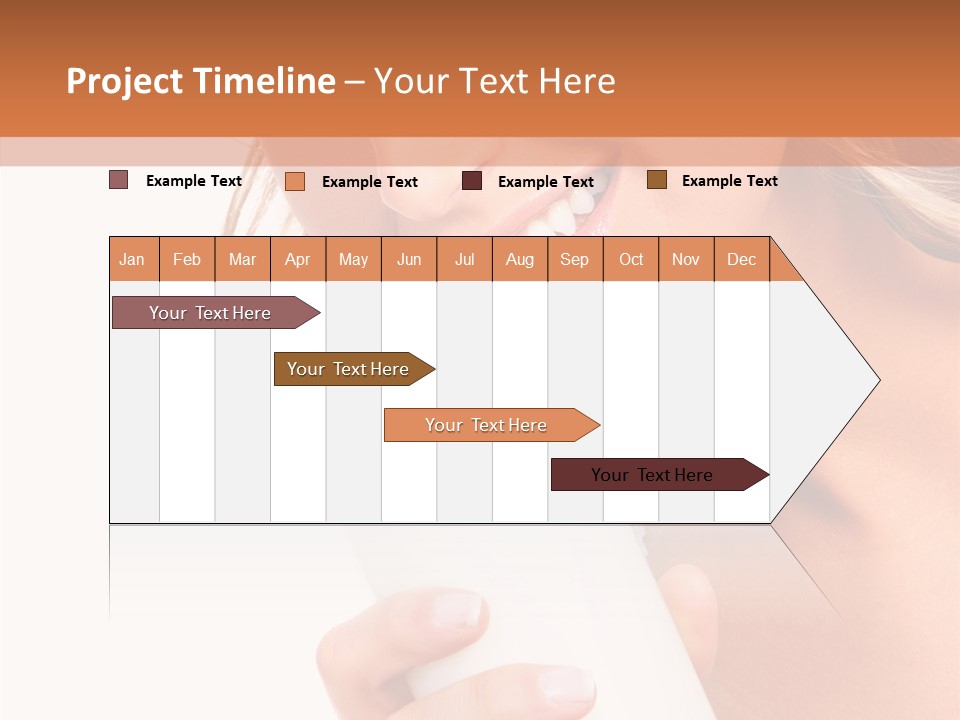 Portrait Healthcare Lady PowerPoint Template