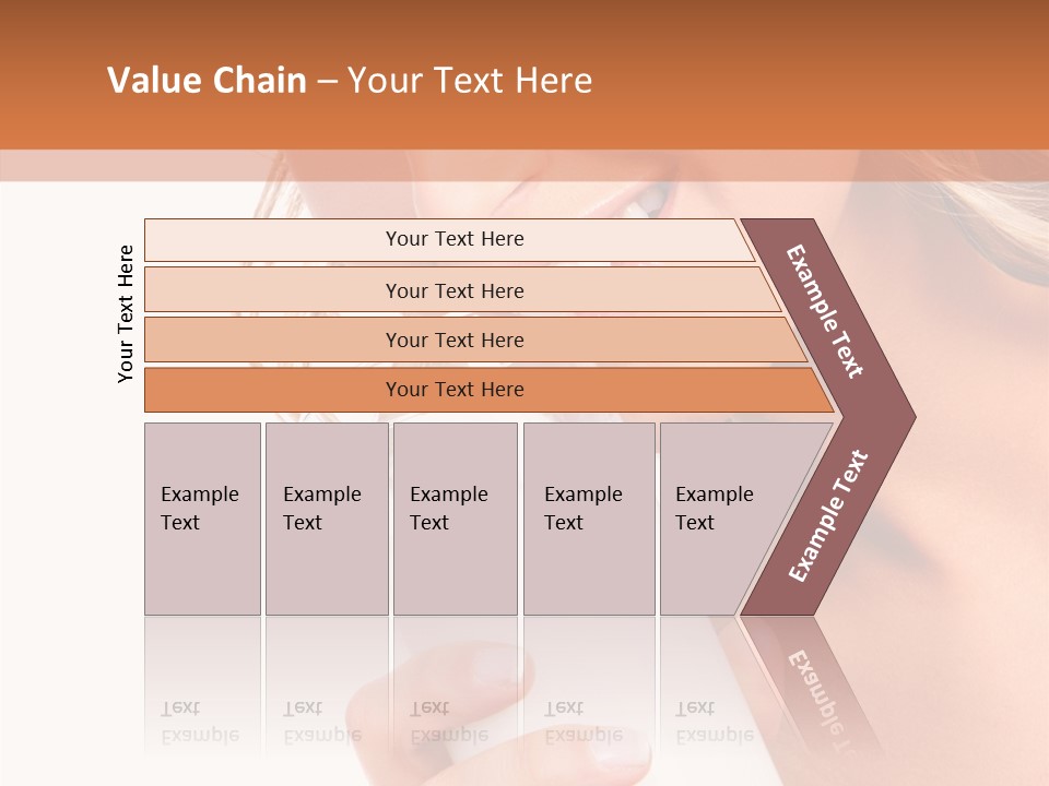 Portrait Healthcare Lady PowerPoint Template