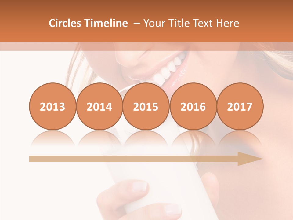 Portrait Healthcare Lady PowerPoint Template