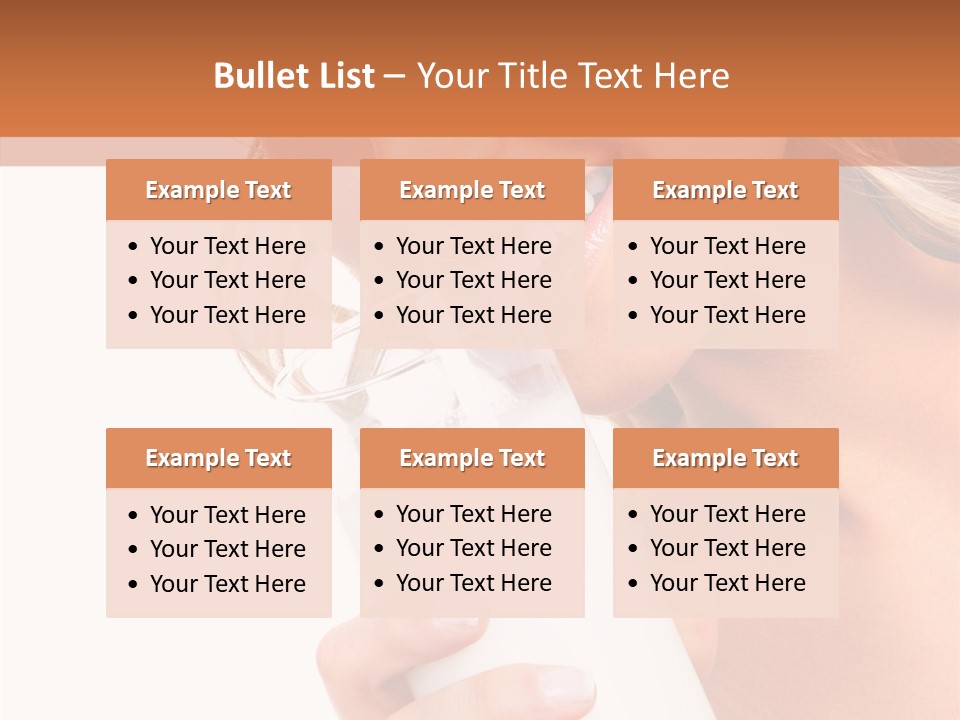 Portrait Healthcare Lady PowerPoint Template