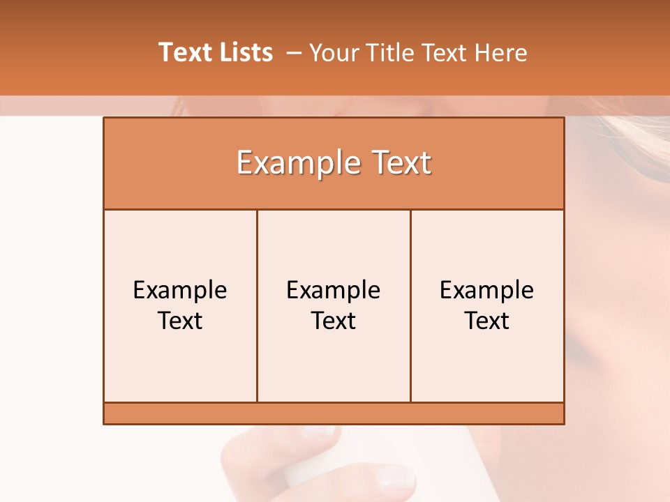 Portrait Healthcare Lady PowerPoint Template