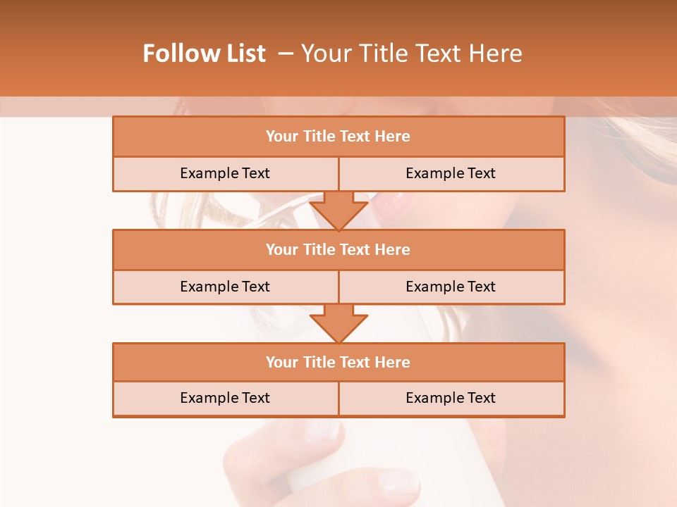 Portrait Healthcare Lady PowerPoint Template