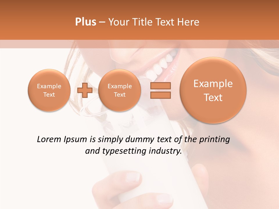 Portrait Healthcare Lady PowerPoint Template