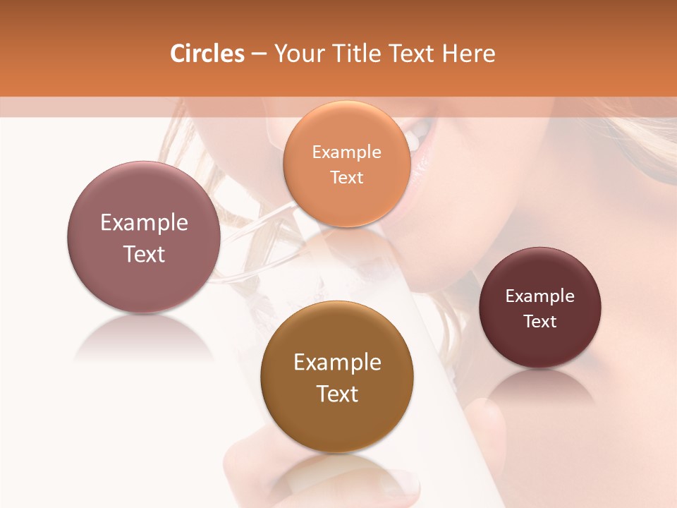 Portrait Healthcare Lady PowerPoint Template