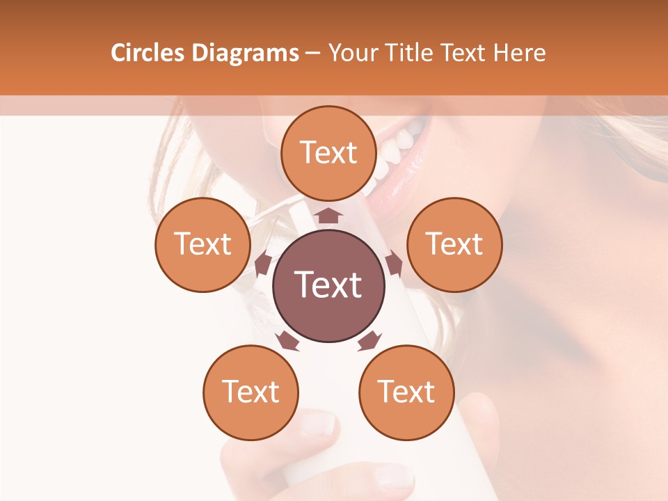 Portrait Healthcare Lady PowerPoint Template