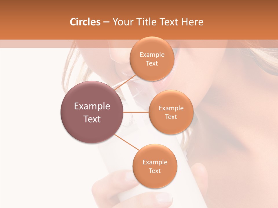 Portrait Healthcare Lady PowerPoint Template