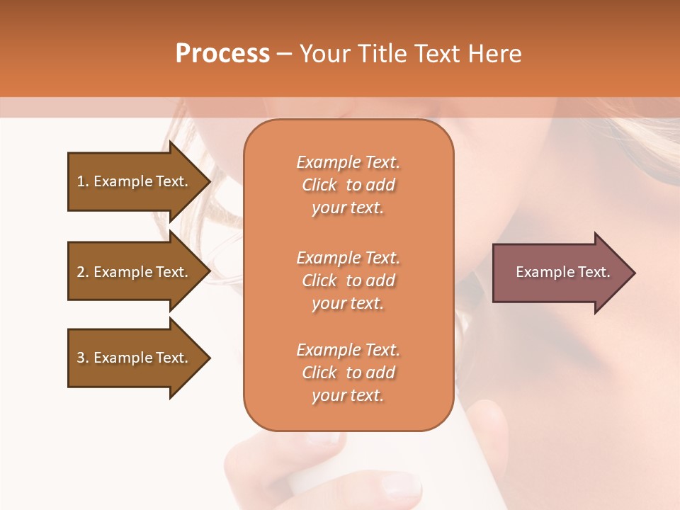 Portrait Healthcare Lady PowerPoint Template
