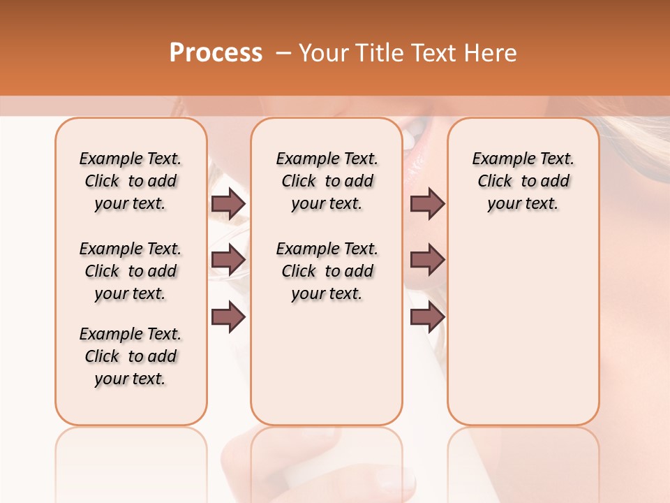 Portrait Healthcare Lady PowerPoint Template