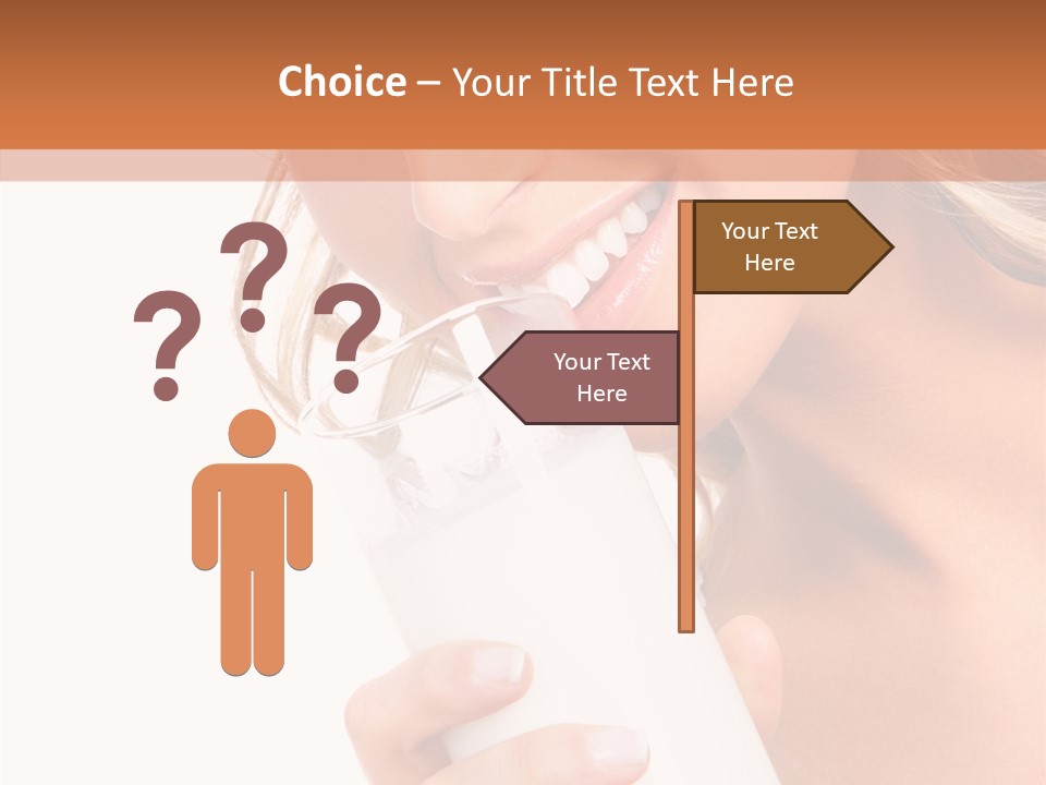 Portrait Healthcare Lady PowerPoint Template