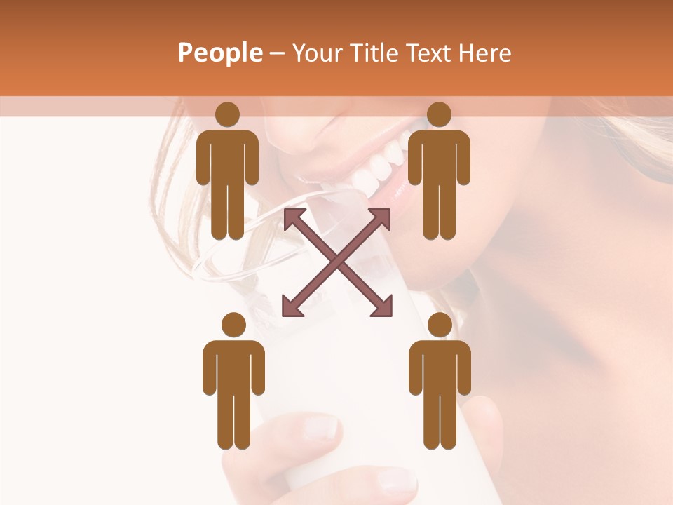 Portrait Healthcare Lady PowerPoint Template