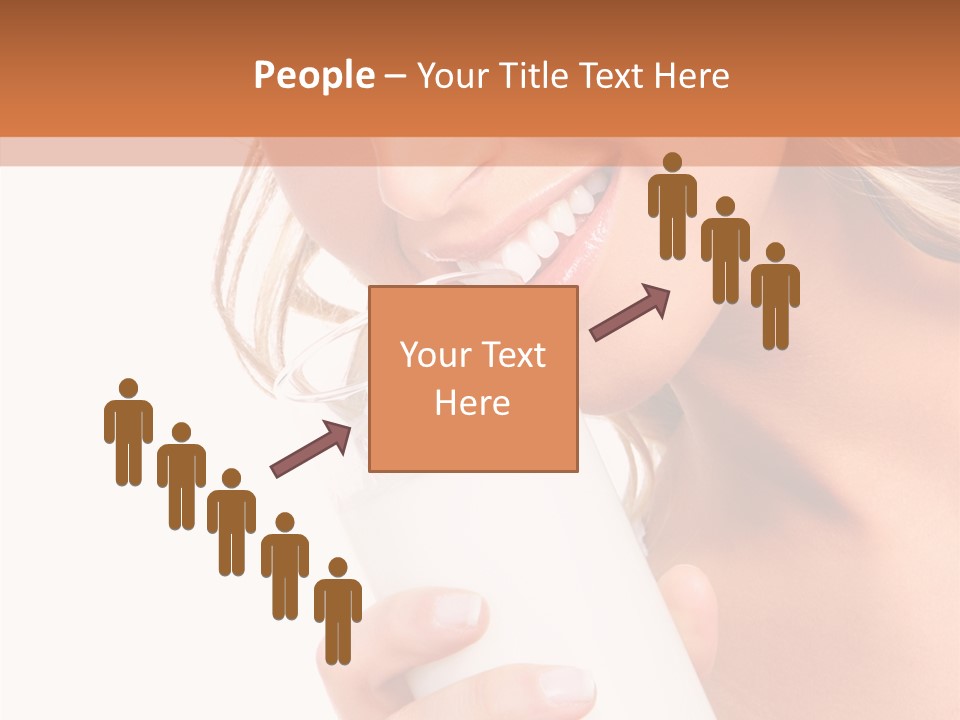 Portrait Healthcare Lady PowerPoint Template