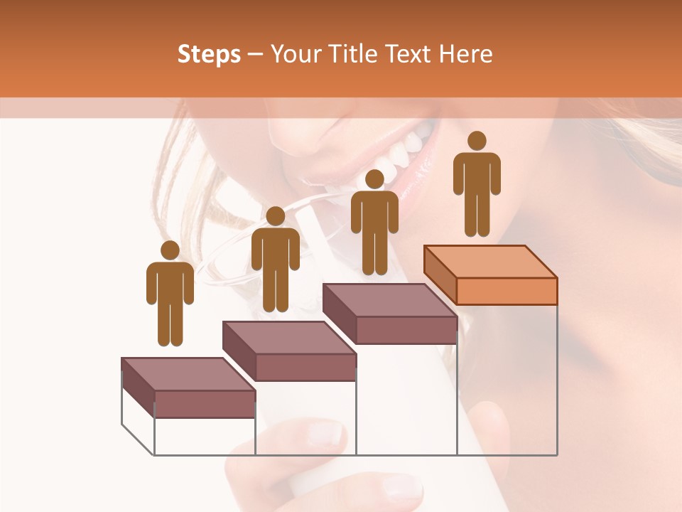 Portrait Healthcare Lady PowerPoint Template