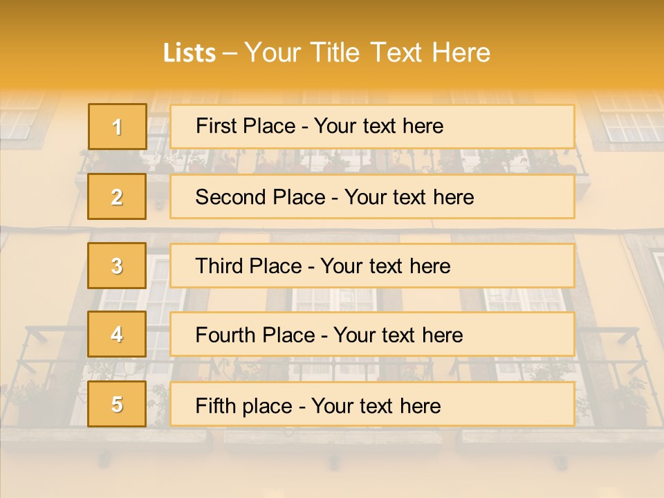 Live Amalia Design PowerPoint Template