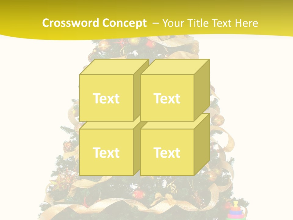 Holiday Party Toys PowerPoint Template