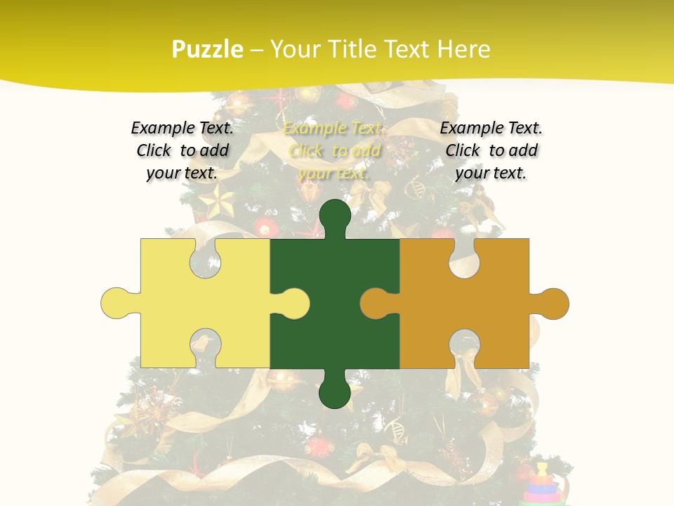 Holiday Party Toys PowerPoint Template