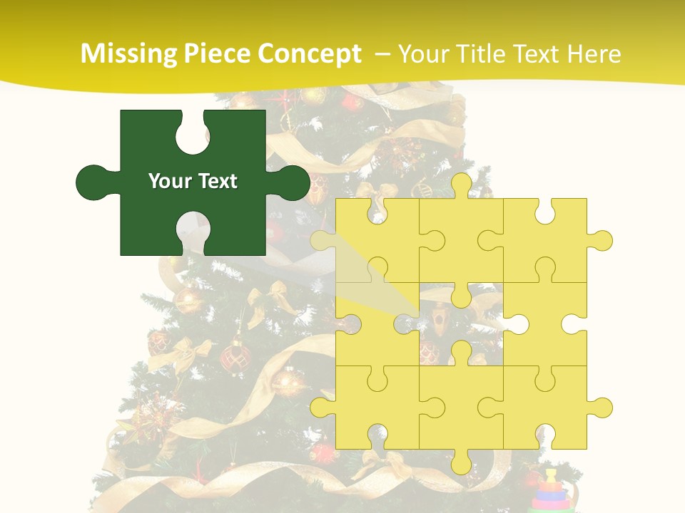 Holiday Party Toys PowerPoint Template