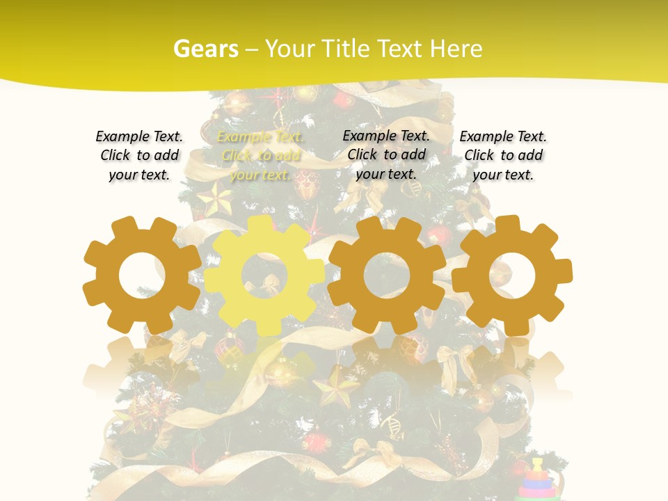 Holiday Party Toys PowerPoint Template