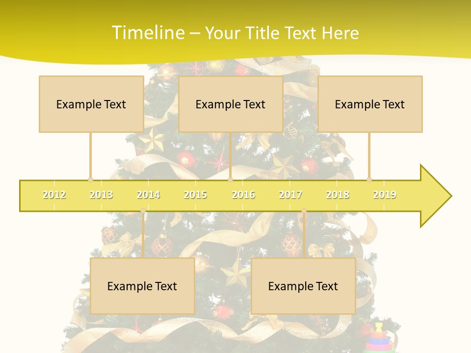 Holiday Party Toys PowerPoint Template