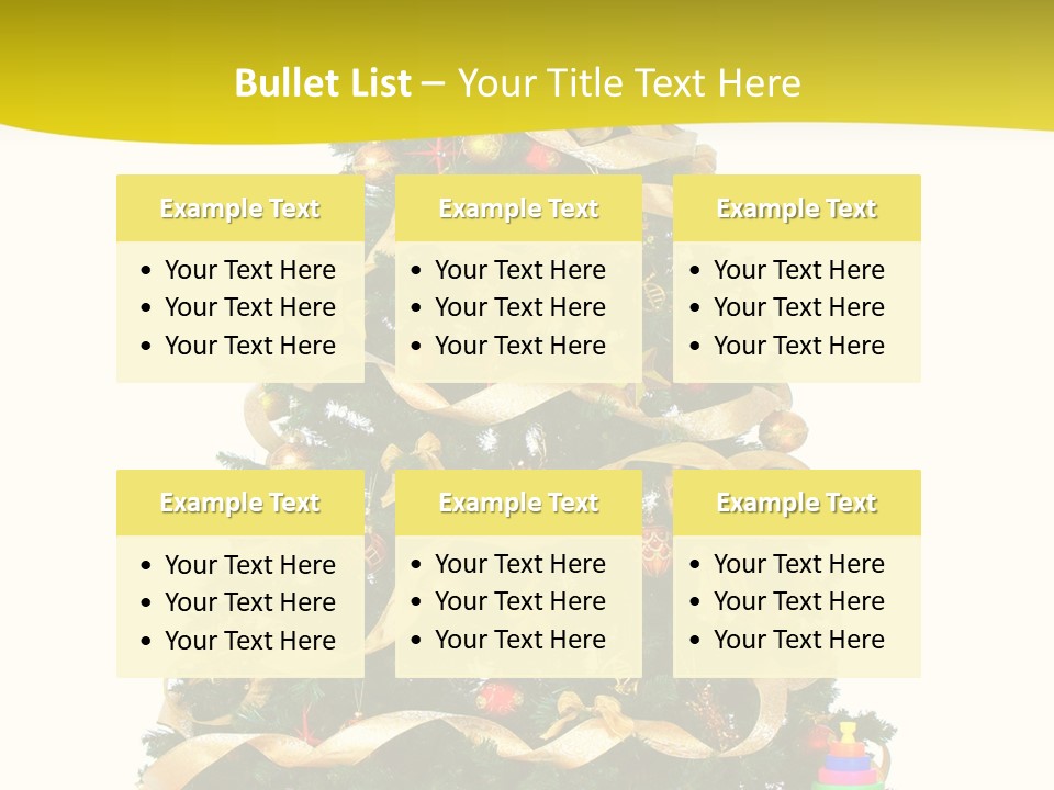 Holiday Party Toys PowerPoint Template