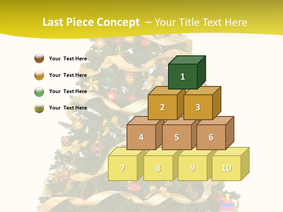 Holiday Party Toys PowerPoint Template