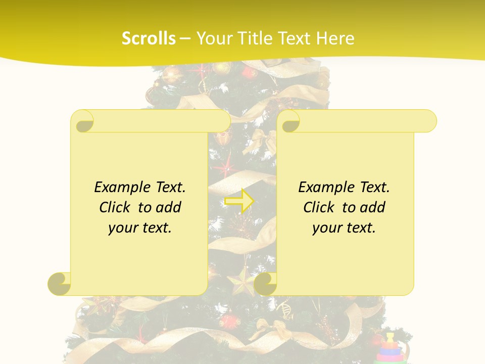 Holiday Party Toys PowerPoint Template