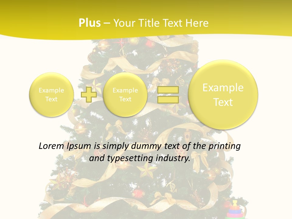 Holiday Party Toys PowerPoint Template