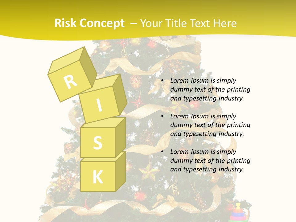 Holiday Party Toys PowerPoint Template