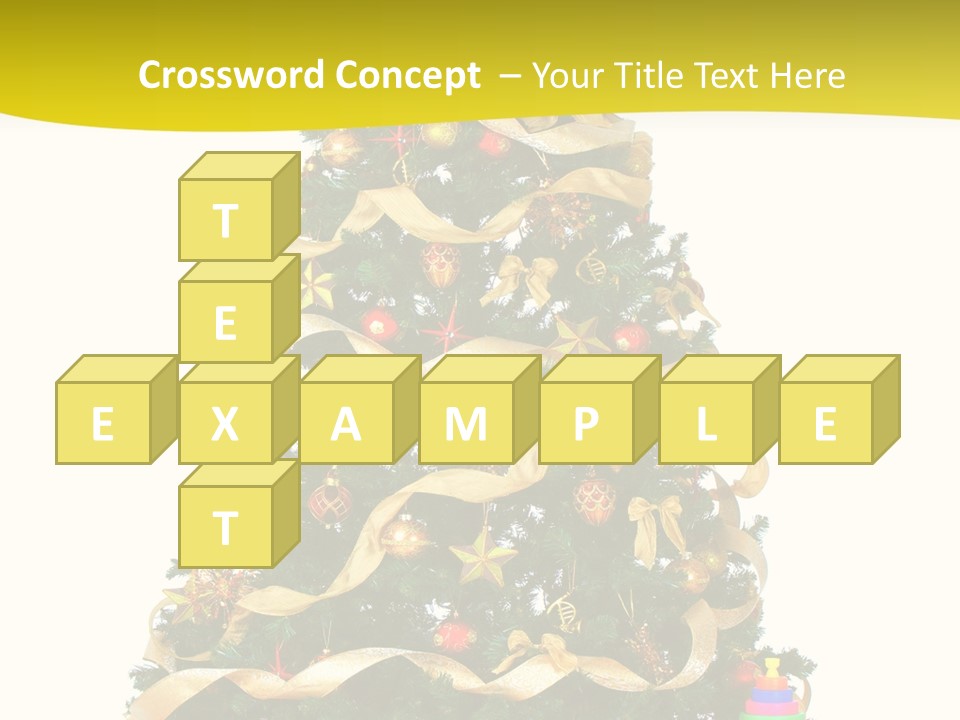 Holiday Party Toys PowerPoint Template