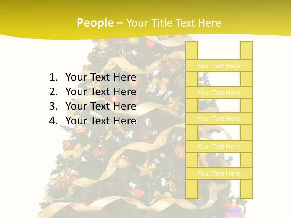 Holiday Party Toys PowerPoint Template