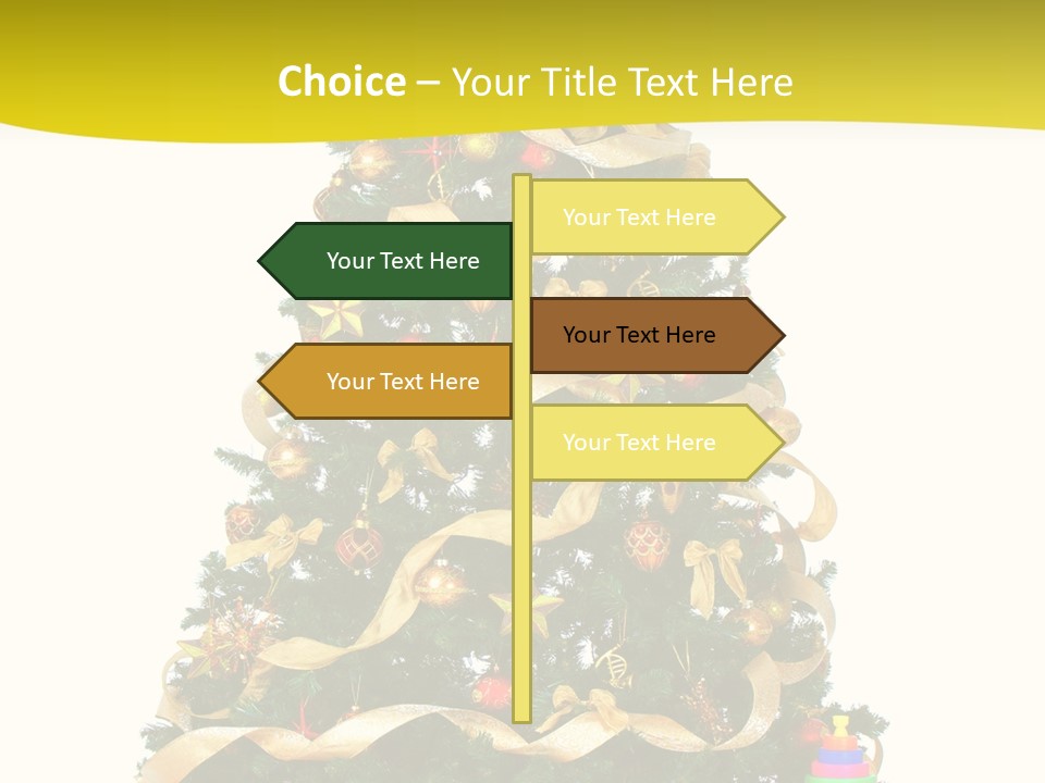 Holiday Party Toys PowerPoint Template