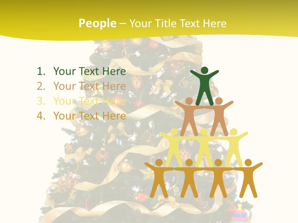 Holiday Party Toys PowerPoint Template