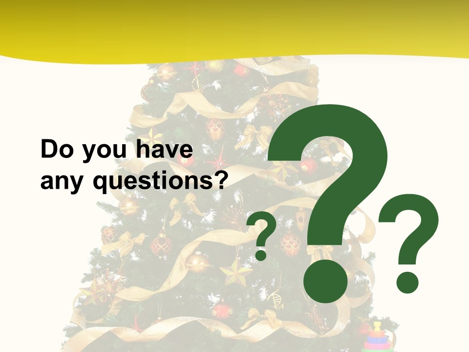 Holiday Party Toys PowerPoint Template